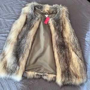 Faux fur Vest